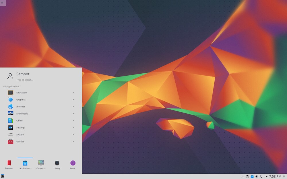 Kubuntu - A Ubuntu-based Linux OS