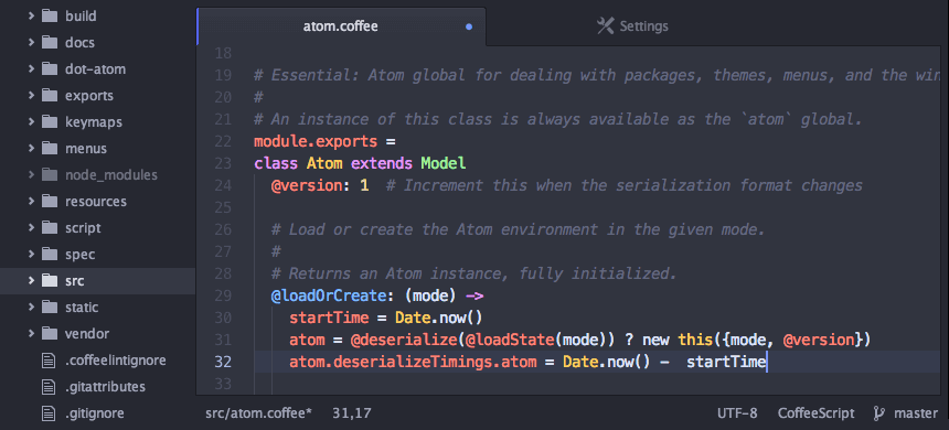 Atom Code Editor for Linux