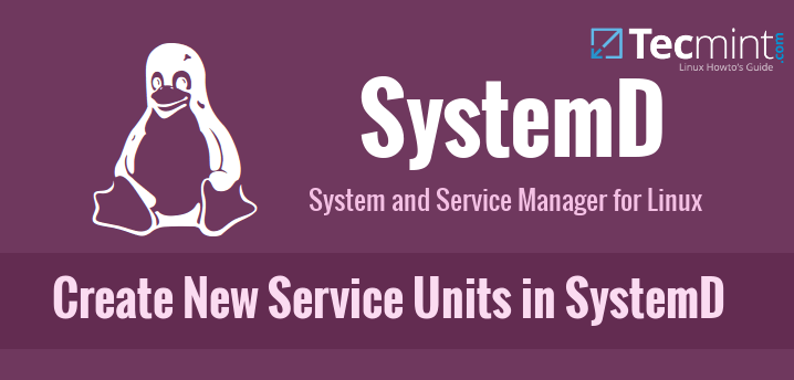 Create New Services and Units in SystemD