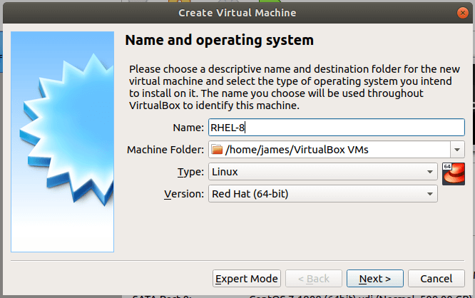 Create New Virtual Machine