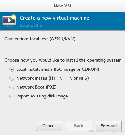Create New Virtual Machine in KVM