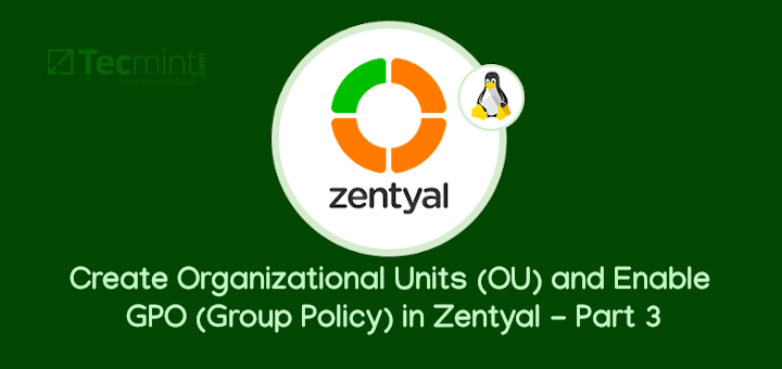 Create OU and Enable GPO in Zentyal