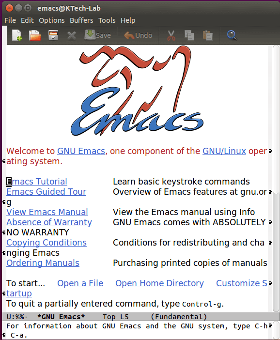 Emacs Editor