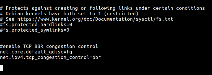 Enabling TCP BBR in Linux