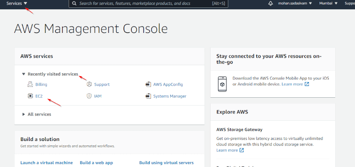 Install CentOS Stream in AWS EC2