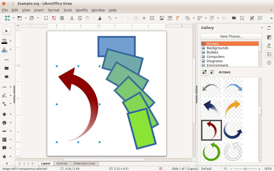 LibreOffice Draw - Vector Graphics Editor