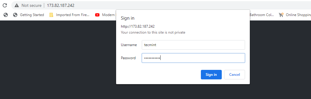 Netdata User Login