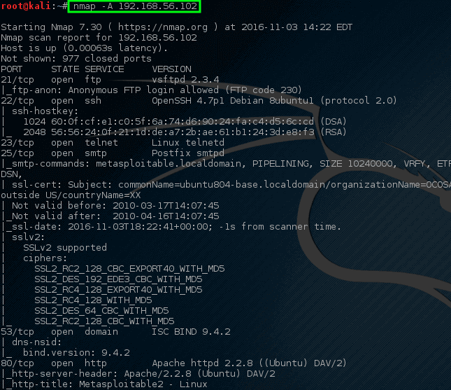 Nmap - Complete Network Scan on Host