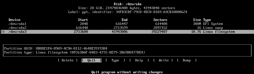 Quit Disk Management Console