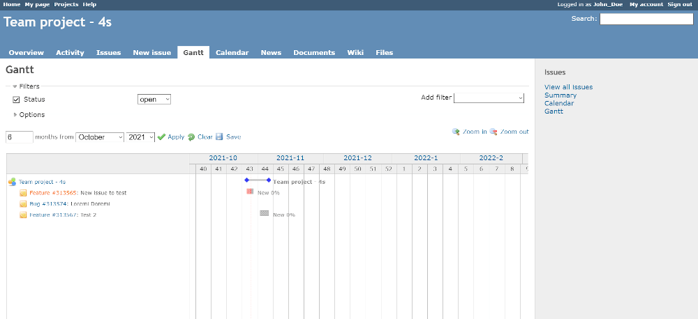Redmine – Web-Based Project Management Tool