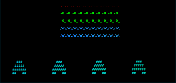 Space Invaders Linux Terminal Game