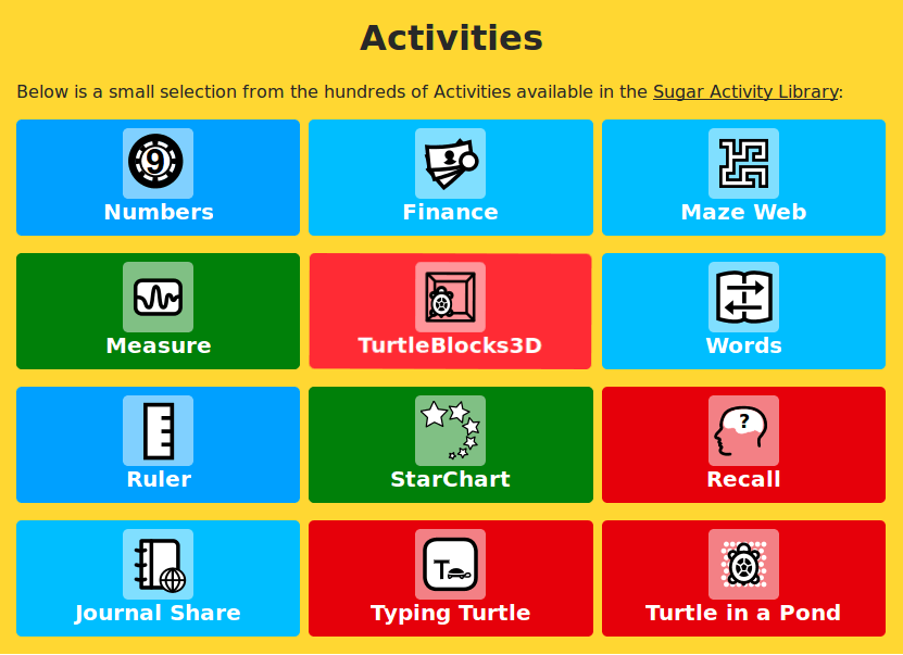 Sugar Activity Library