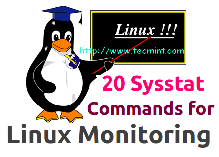 sysstat commands for linux monitoring