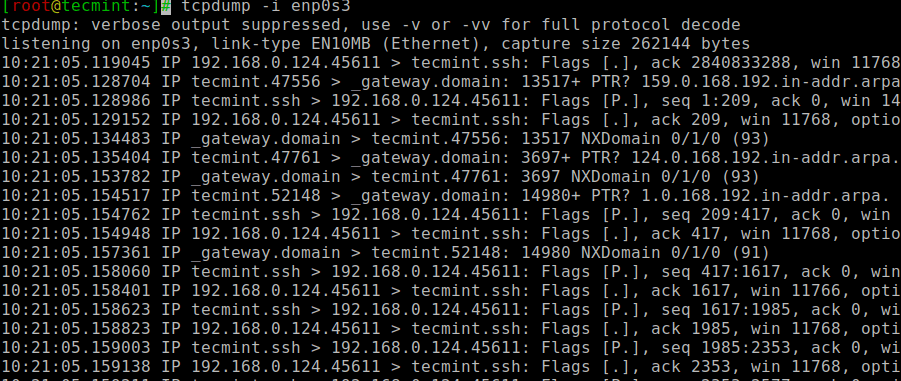 Tcpdump - Network Packet Analyzer