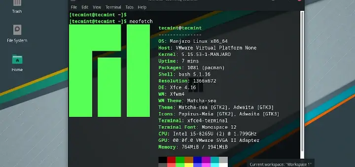 Install Manjaro XFCE